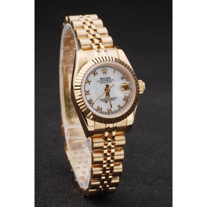 Rolex Datejust White Dial SRL100 28 mm