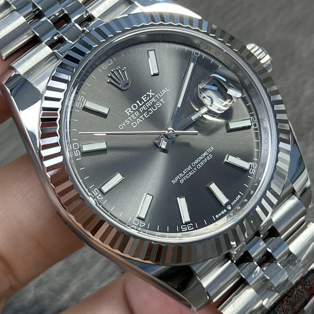 Rolex Datejust Rhodium Dial 126334 Jubilee 41 mm