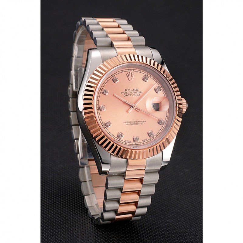 Rolex Datejust Rose-Gold Dial REP016816 41 mm