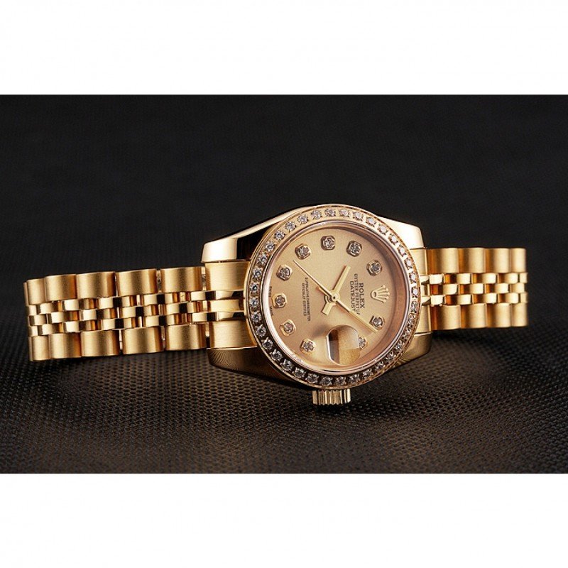 Rolex Datejust Gold Dial 1454096 31 mm