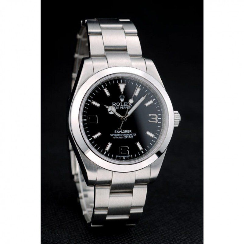 Rolex Explorer Black Dial 42002