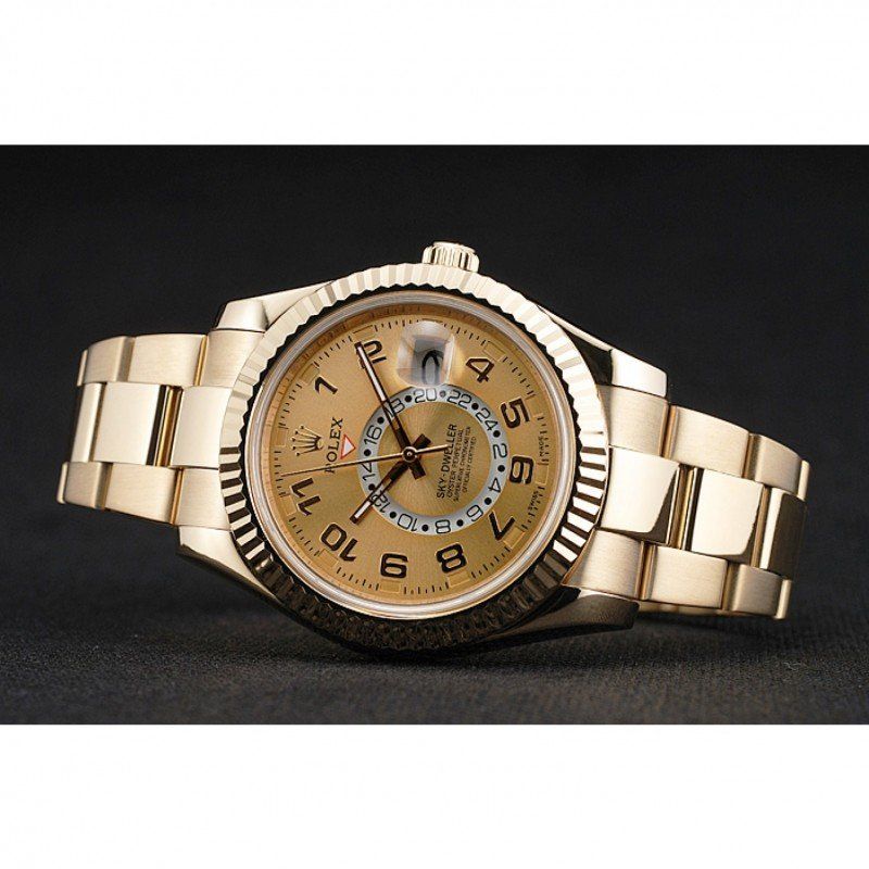 Rolex Sky-Dweller Gold Dial 80243