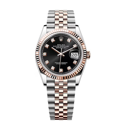 Rolex Datejust Black Diamond Dial 126231-0019 36 mm