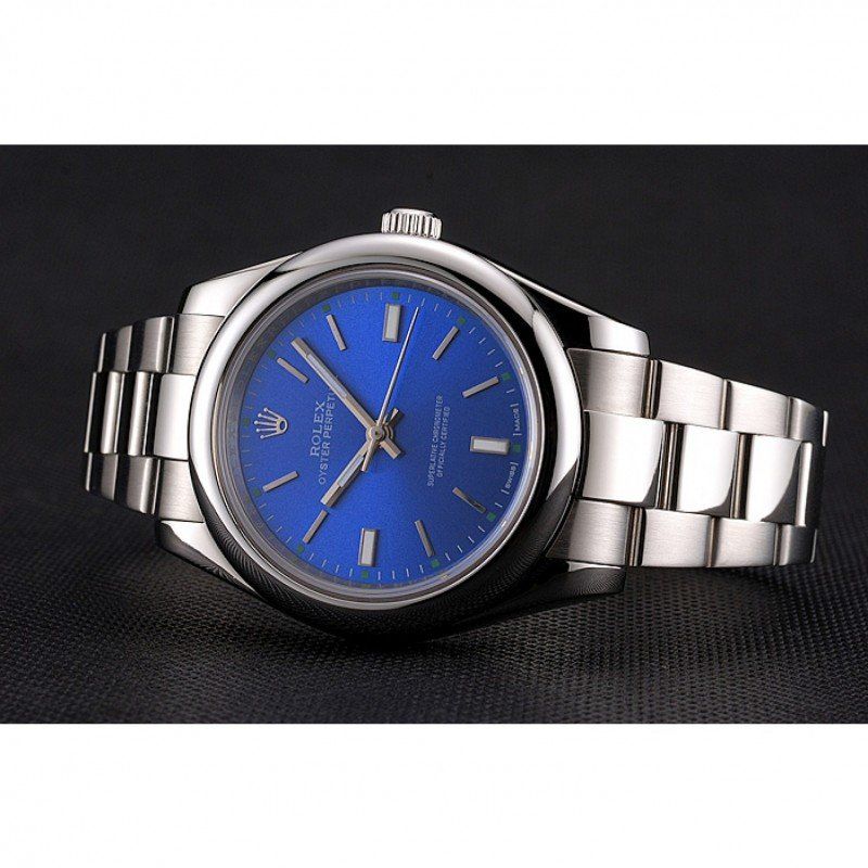 Rolex Oyster Perpetual Date Blue Dial REP016835 41 mm