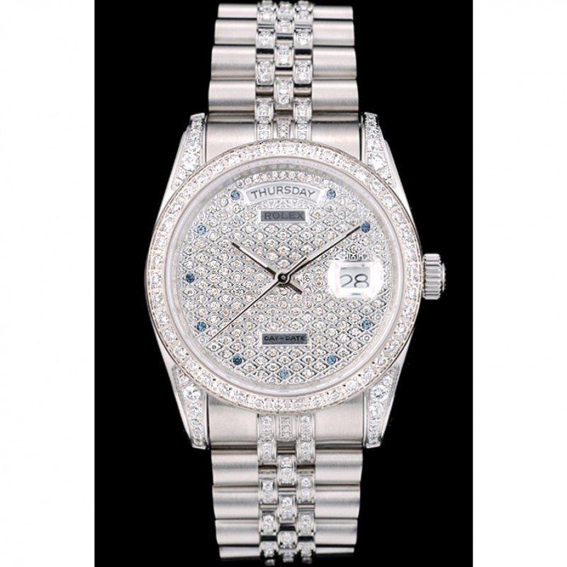 Rolex Day-Date Diamond Dial 41985 36 mm