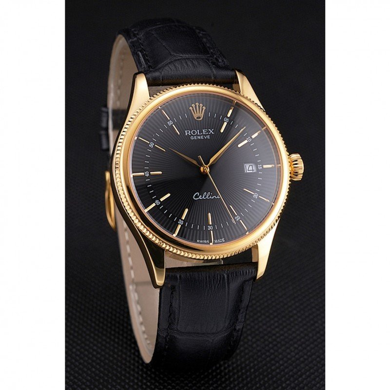 Rolex Cellini Black Dial REP016807