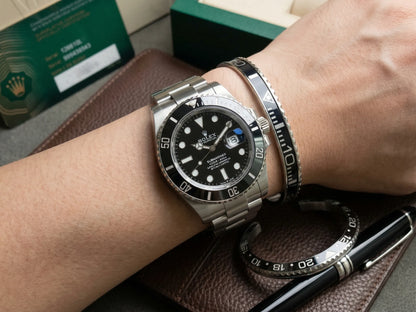 Black Submariner Titanium Steel Bracelet