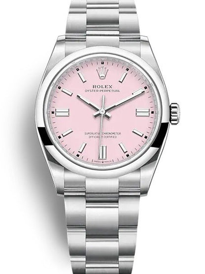 Rolex Oyster Perpetual Lady Candy Pink Dial 126000 36 mm