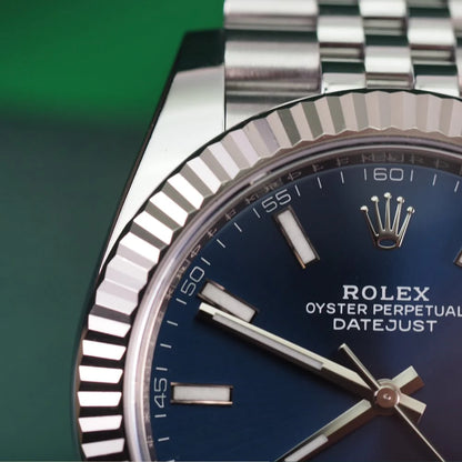 Rolex Datejust Blue Dial 126334 Jubilee 41 mm