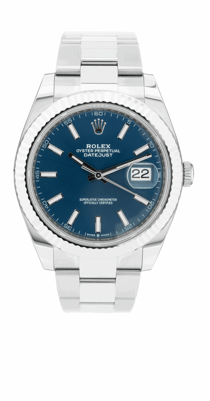 Rolex Datejust Blue Dial 126334 Oyster 41 mm