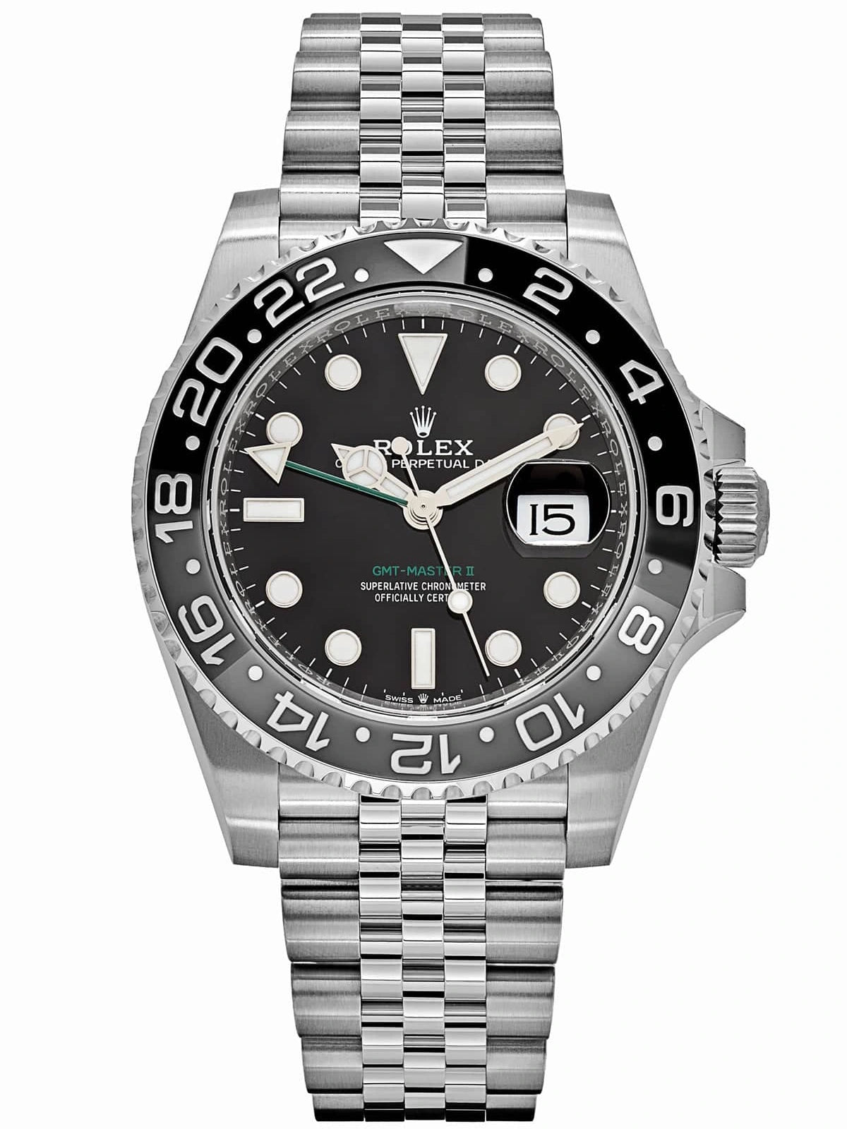 Rolex GMT-Master II 126710GRNR “Bruce Wayne” Jubilee 2024