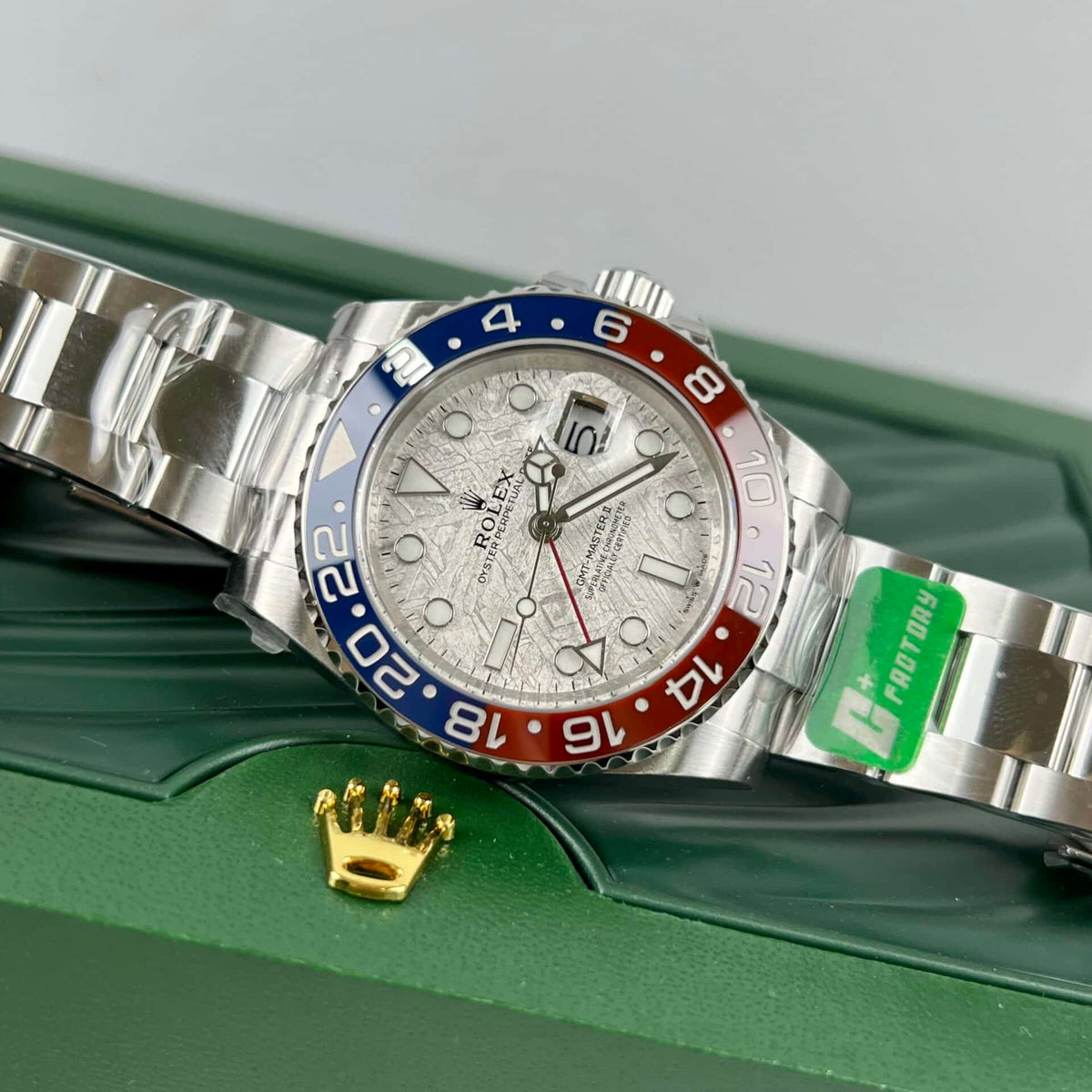 Rolex GMT-Master II Meteorite Dial 126719BLRO “Superman” Oyster