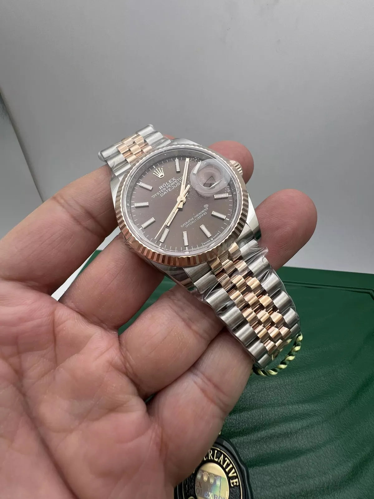 Rolex Datejust Chocolate Dial 126231 Jubilee 36 mm