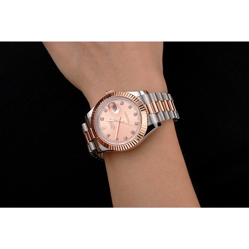Rolex Datejust Rose-Gold Dial REP016816 41 mm