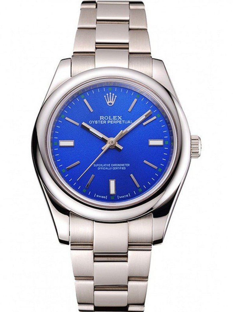Rolex Oyster Perpetual Date Blue Dial REP016835 41 mm