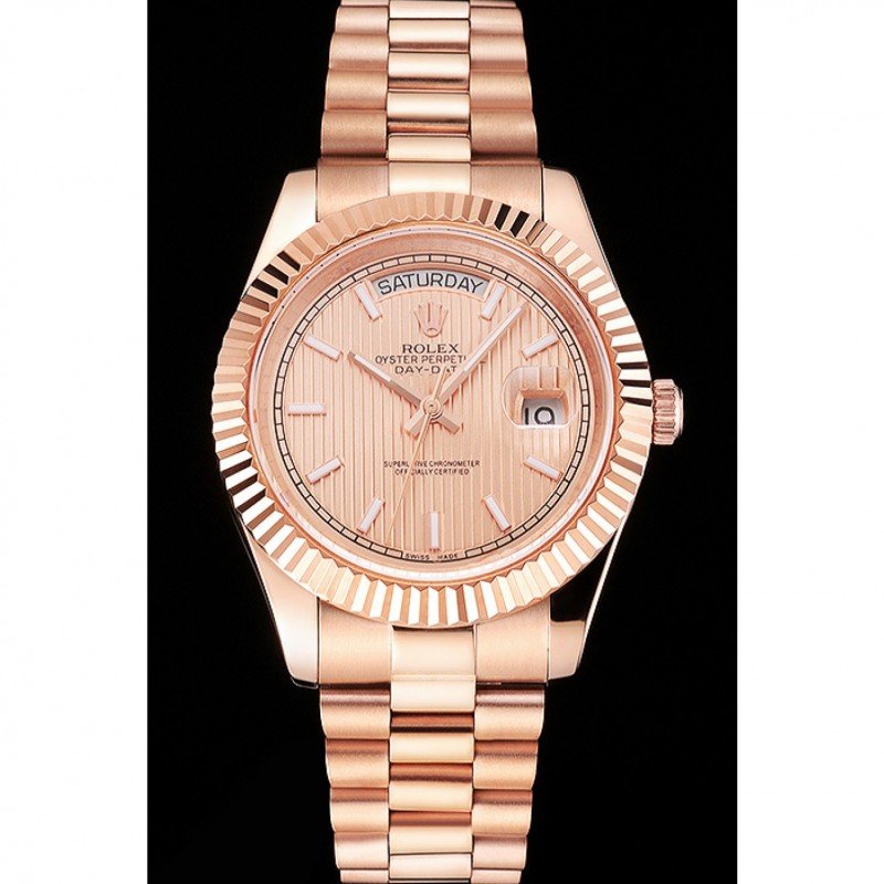 Rolex Day-Date Rose-Gold Dial REP016823 40 mm