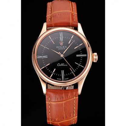 Rolex Cellini Black Dial REP016794