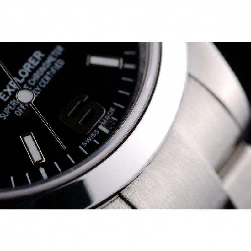 Rolex Explorer Black Dial 42002