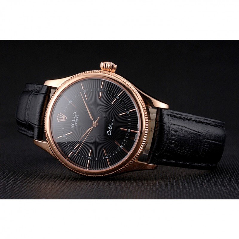 Rolex Cellini Black Dial REP016815