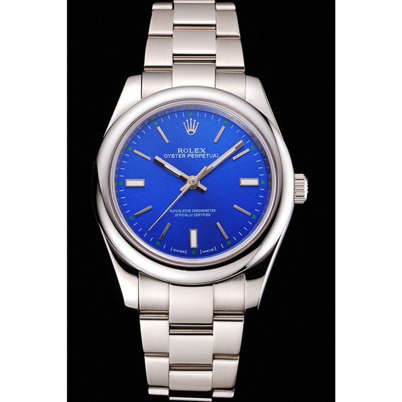 Rolex Oyster Perpetual Date Blue Dial REP016835 41 mm