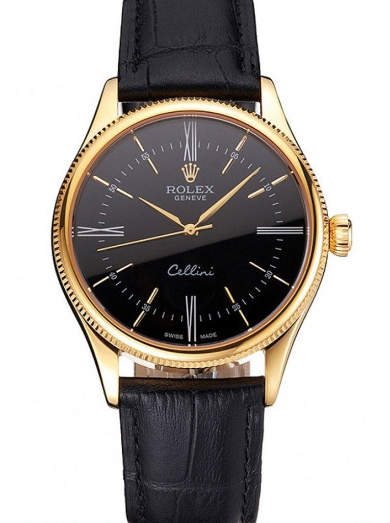 Rolex Cellini Black Dial REP016814