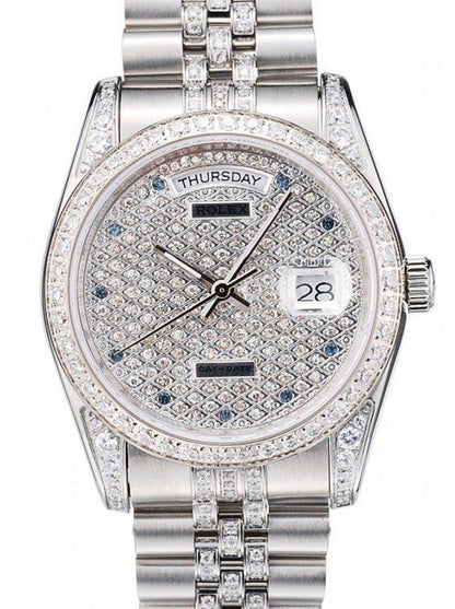Rolex Day-Date Diamond Dial 41985 36 mm