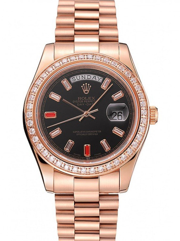 Rolex Day-Date Black Dial 1454102 40 mm